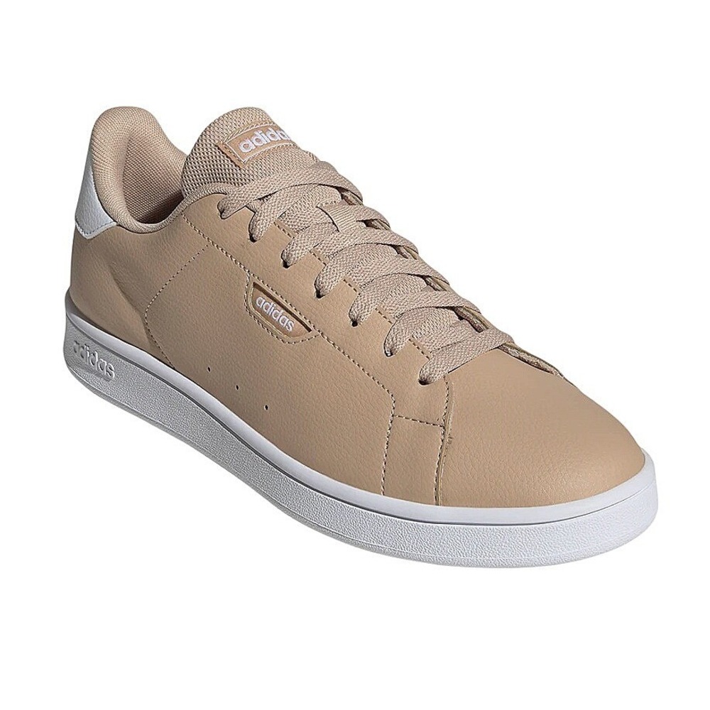 Adidas Urban Court Sneakers Tan White Casual‎ Low Top IF4078 Mens Size 9 NEW